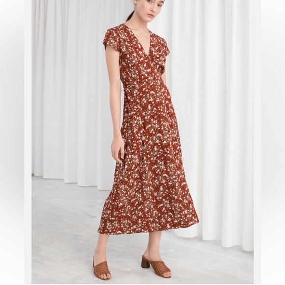 & Other Stories Dresses & Skirts - &otherstories Floral Wrap Dress